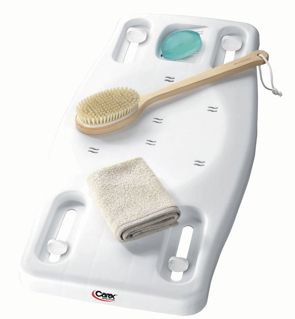 The Portable Bath and Shower Bench from Carex Health Brands