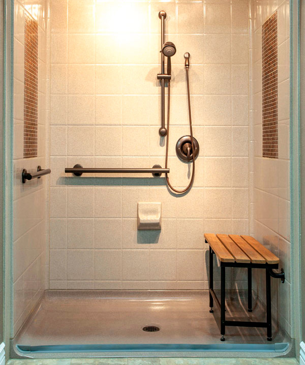 Bestbath copper tile shower