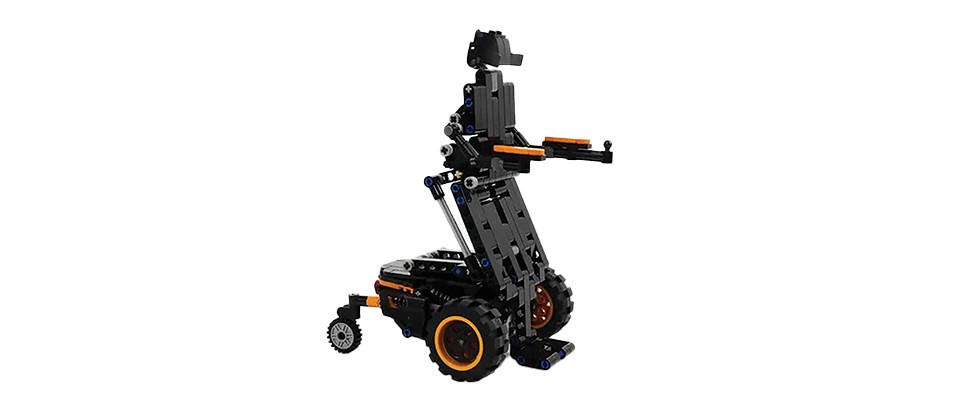 An image of the Permobil F5 Corpus VS Power Wheelchair Lego Ideas set