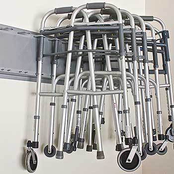 walker storage rack