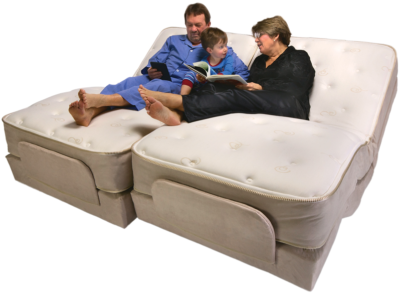 Flex-A-Bed's Premier Dual King Bed -- appealing to baby boomers