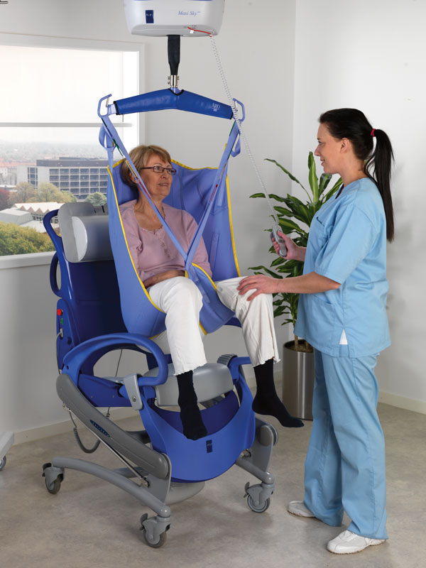 The Carendo multi-purpose hygiene chair from ArjoHuntleigh.