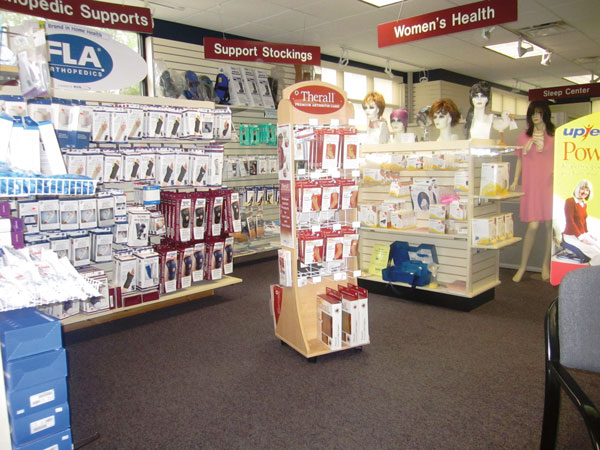An extensive inventory of equipment, products and supplies assures customers that they’ll always be able to find what they’re looking for at Nunn’s Home Medical Equipment.