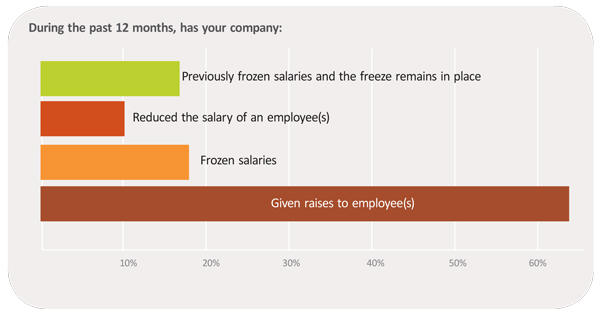 During the past 12 months, has your company