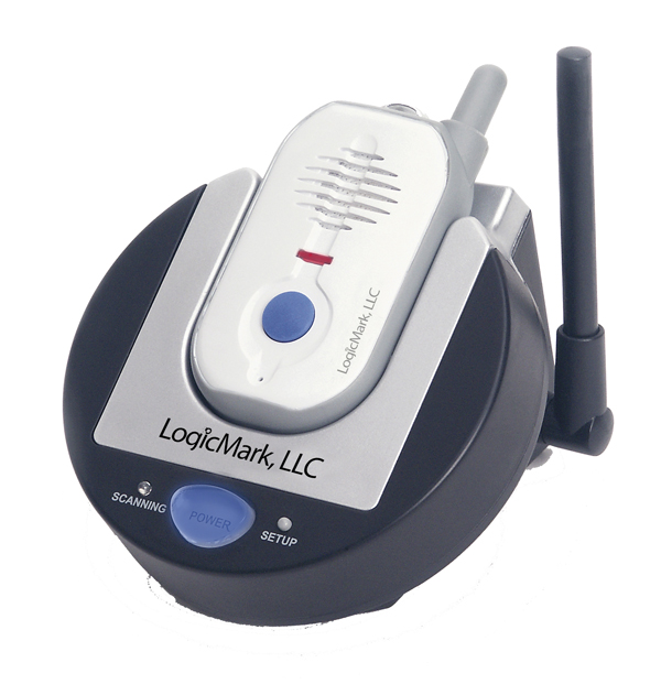 A non-monitored basic system includes two-way voice interaction and a direct dial to 911.