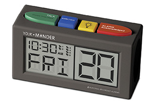 Your Minder alarm clock from MedCenter Systems