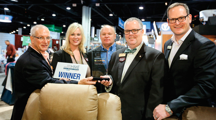 Innovative HME Retail Awards 3rd place winner, Golden Technologies