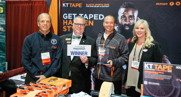 Innovative HME Retail Awards 2nd place winner, KT Tape