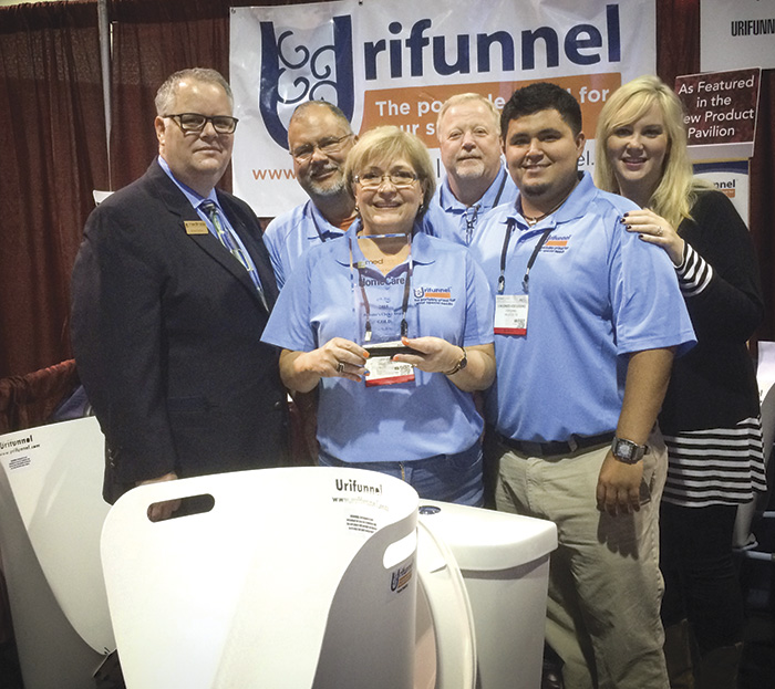 Urifunnel’s innovative and simple design won Providers Choice Gold at Metrade 2015.