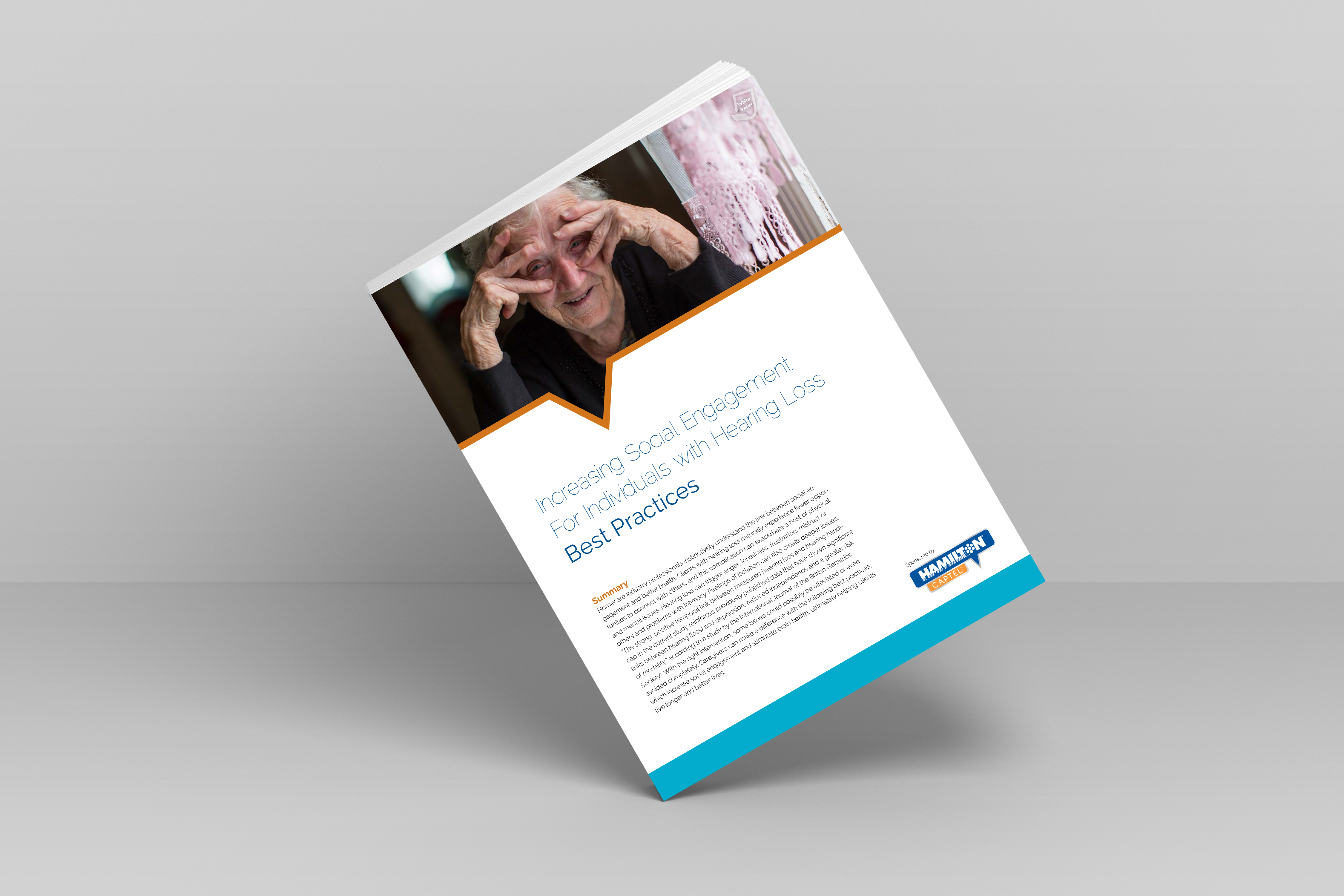Hamilton CapTel - Increasing Social Engagement cover