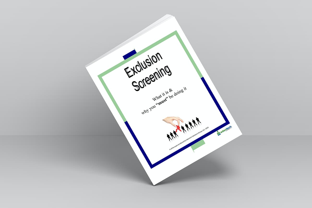 Edentech Exclusion Screening white paper