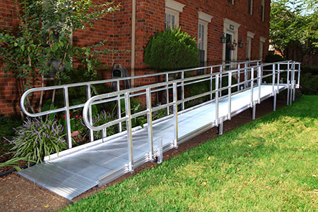 Powder Coated Ramp