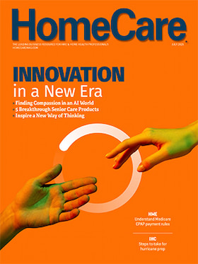 April 2025 HomeCare Magazine Cover