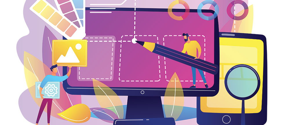 cartoon creating a marketing plan