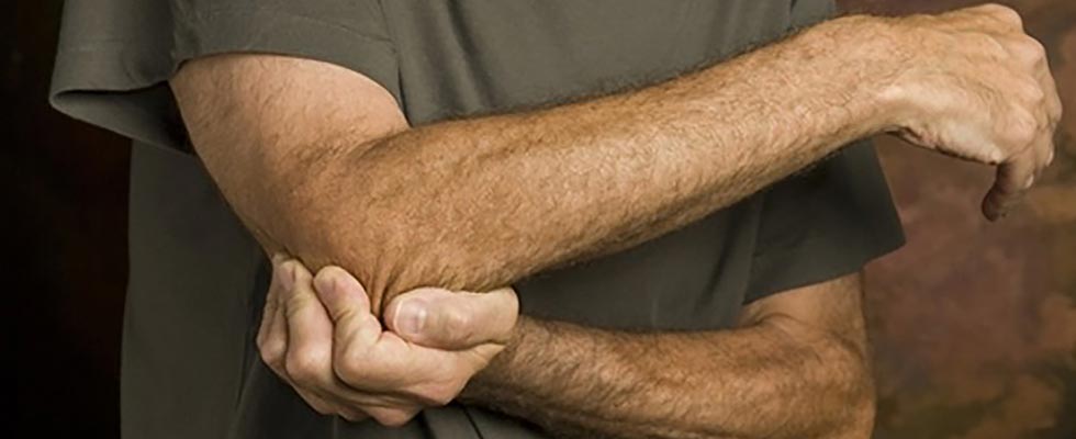 sore arm that needs pain management