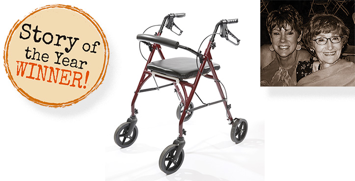 Rollator with Special Features Provides Life-Changing Solution