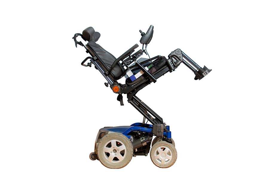 elevated power wheelchair