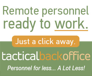 Sponsored by Tactical Back Office