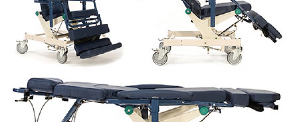 Human Care Convertible Patient Transfer Chair