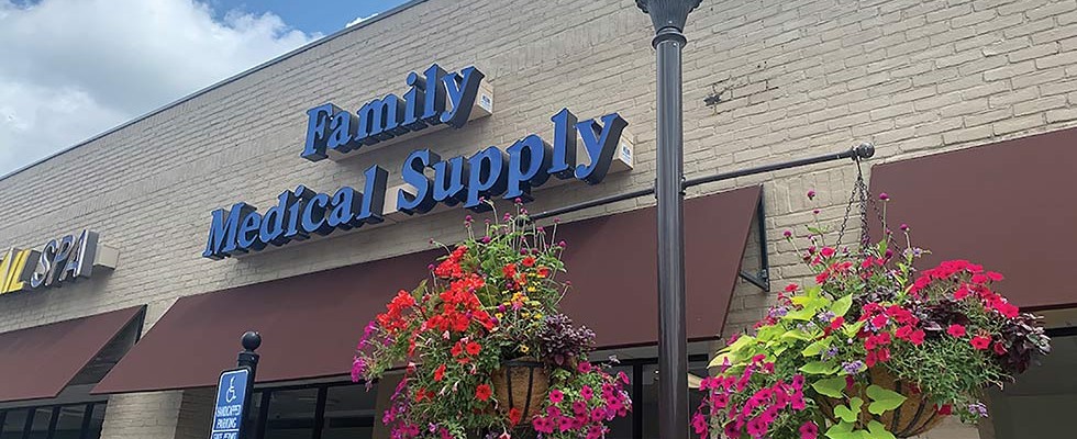 The image of the outside of Family Medical Supply