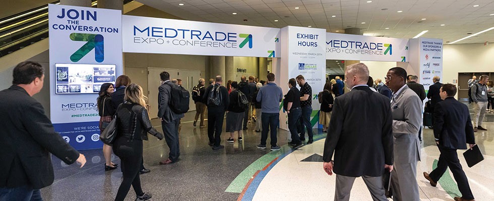 An image from a past medtrade conference