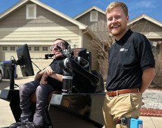 ATDev co-founder Owen Kent with co-founder Todd Roberts.