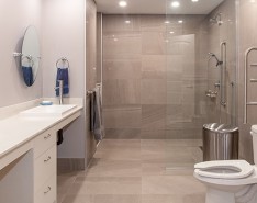 An image of an accessible bathroom remodel 
