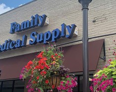 The image of the outside of Family Medical Supply