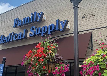 The image of the outside of Family Medical Supply