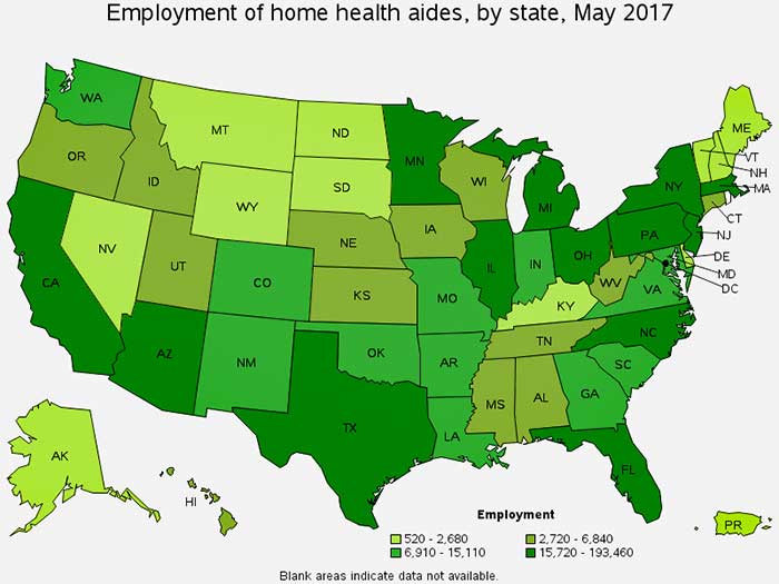 home health map