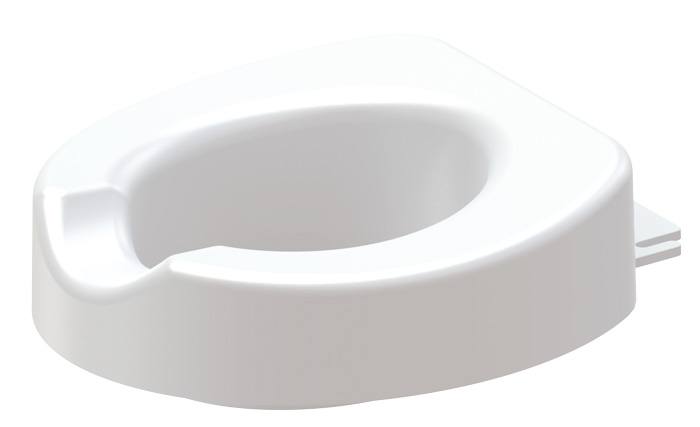 The new Carex Quick-Lock Raised Toilet Seat.