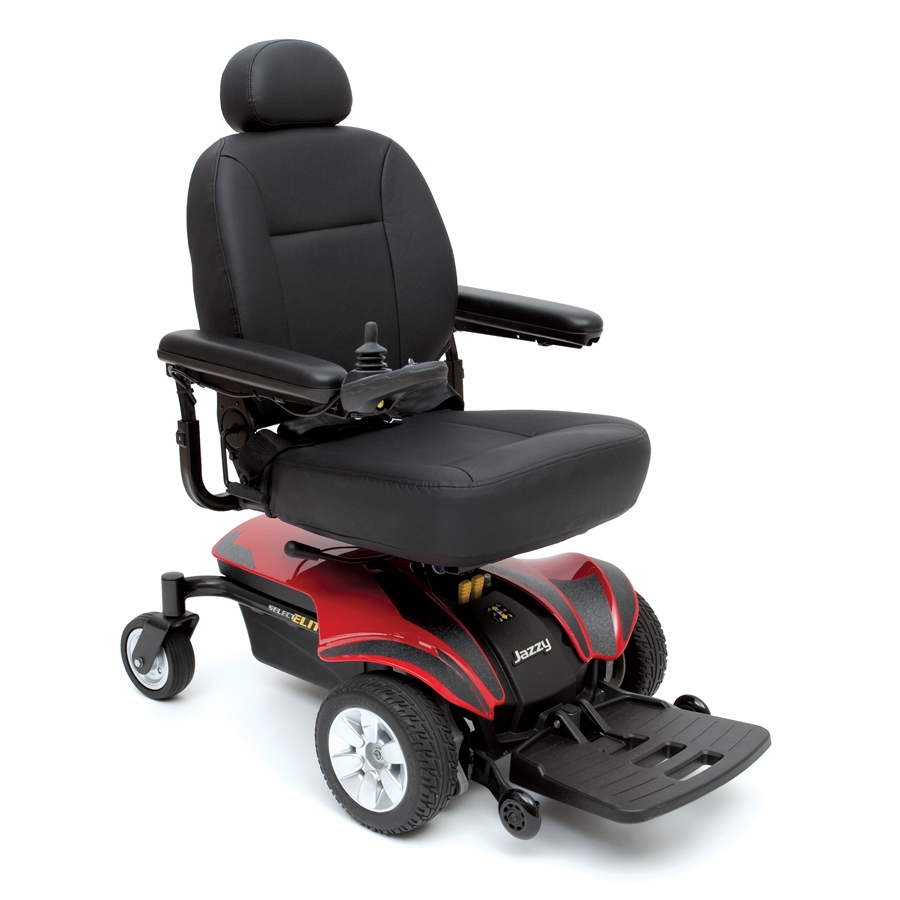 Pride Mobility's Rental Ready Jazzy Select Elite 