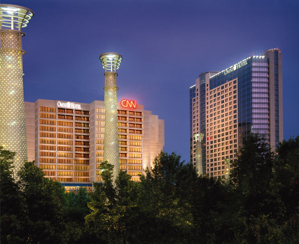 Atlanta's Omni Hotel at CNN Center, a Medtrade headquarter hotel.