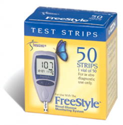 FreeStyle Test Strips from Valentine's Diabetic Supply.