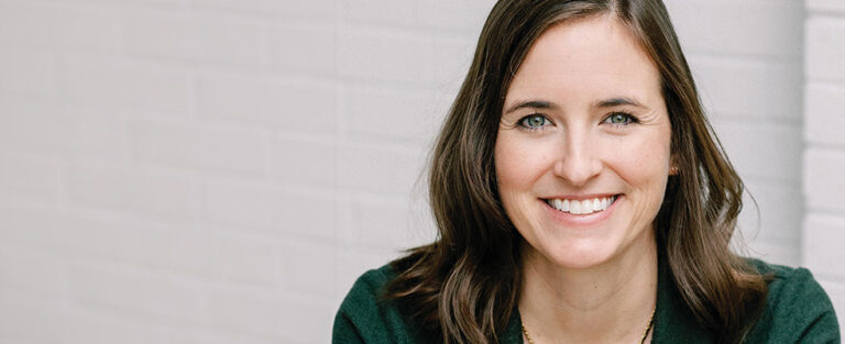 A headshot of Lindsay DeLong